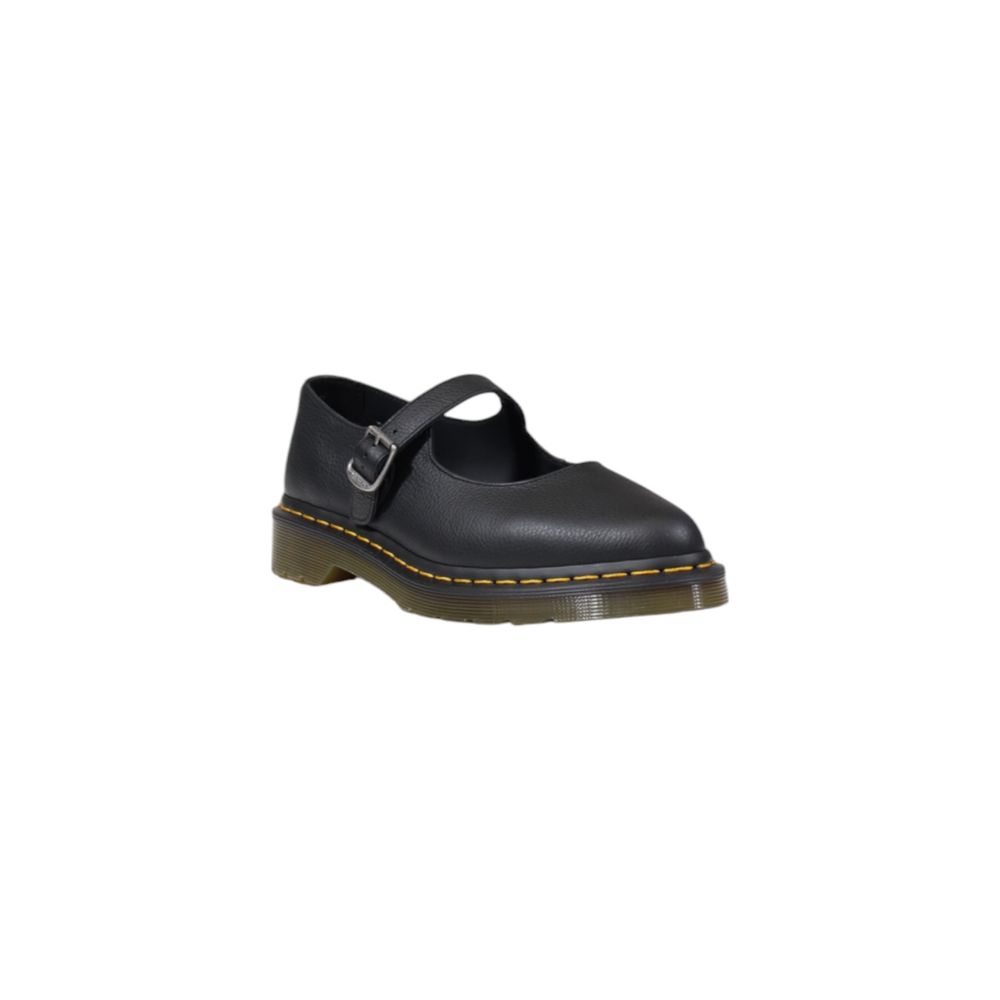 Dr. Martens Schwarze Leder-Plateau-Pumps