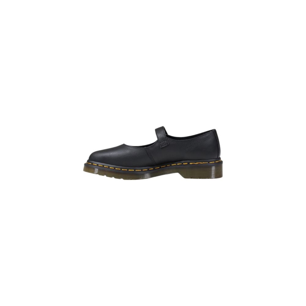 Dr. Martens Schwarze Leder-Plateau-Pumps