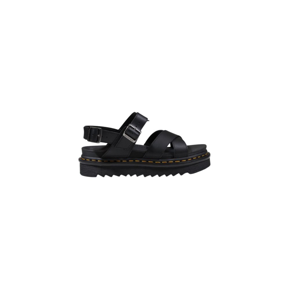 Dr. Martens Schwarze Ledersandalen