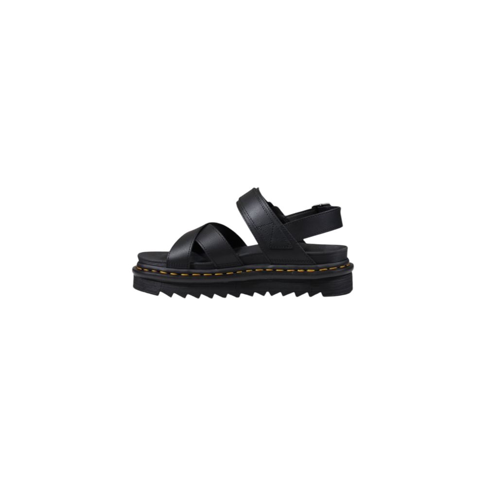 Dr. Martens Schwarze Ledersandalen