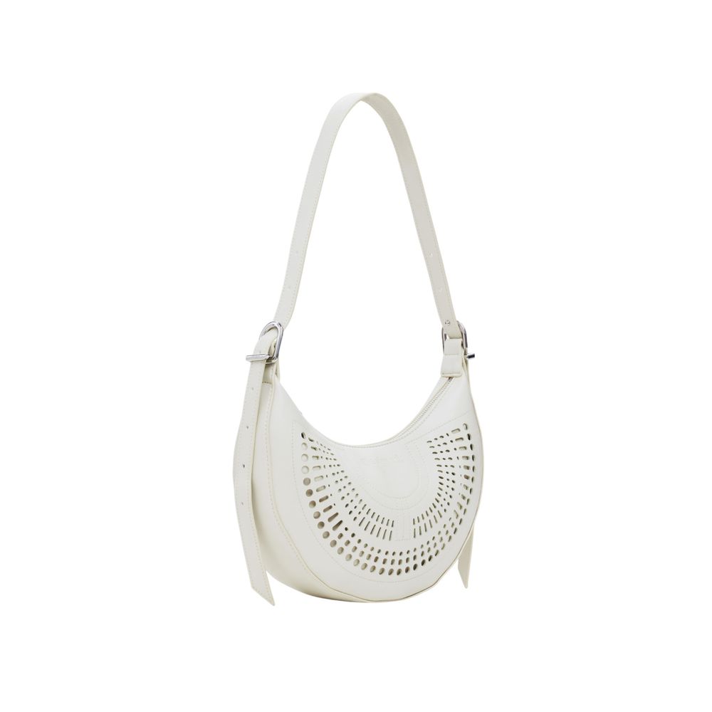 Desigual Handtasche aus weißem Polyethylen