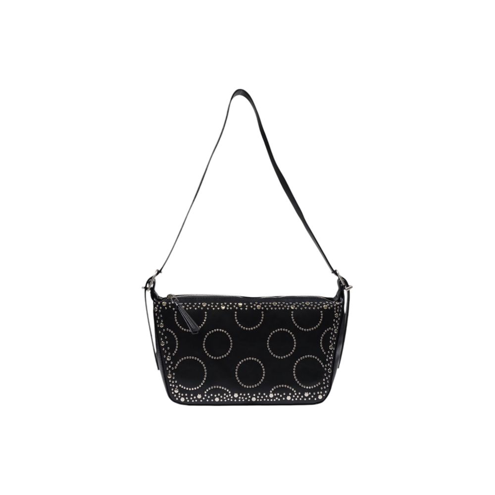 Desigual Schwarze Polyethylen-Handtasche