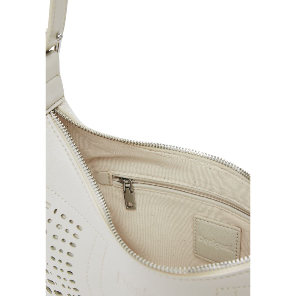 Desigual Handtasche aus weißem Polyethylen