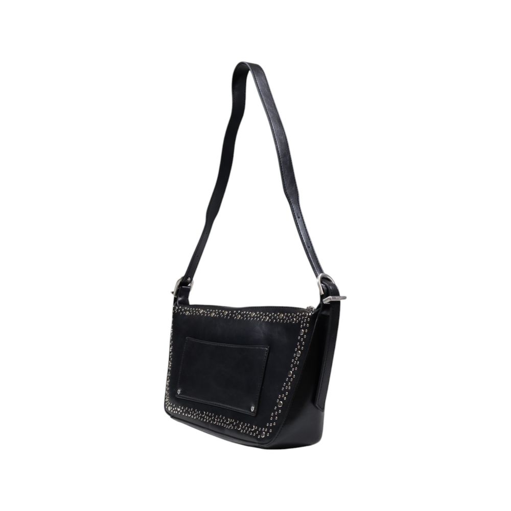 Desigual Schwarze Polyethylen-Handtasche