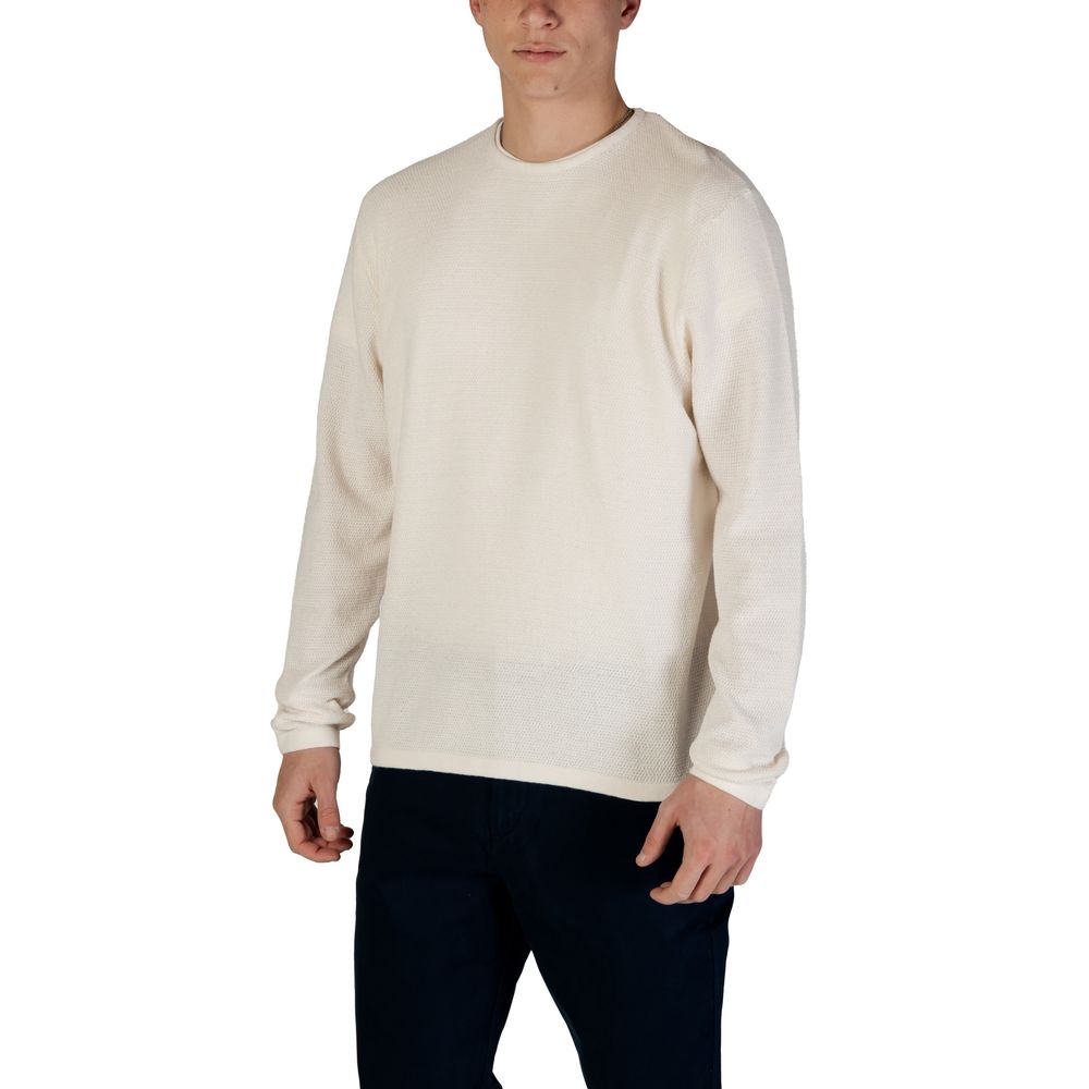 Jack Jones Baumwoll-Sweatshirt in Weiß