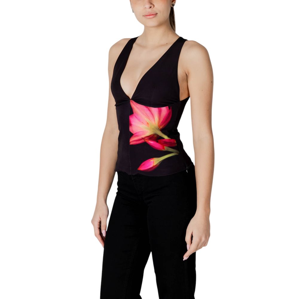 Desigual Schwarzes Polyester-Top
