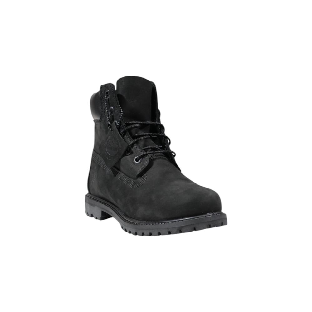 Timberland Schwarzer Lederstiefel