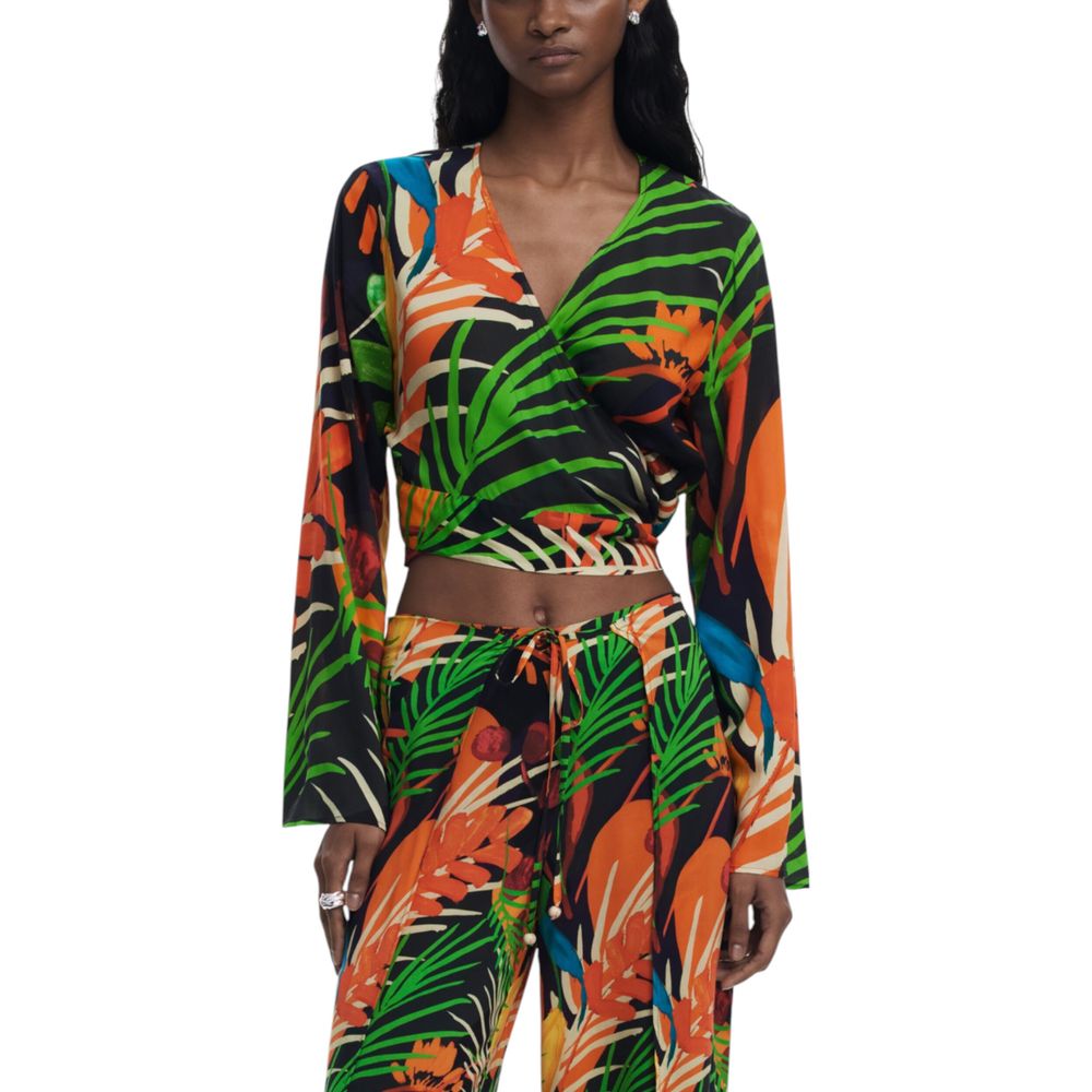 Desigual Schwarzes Viskose-Top