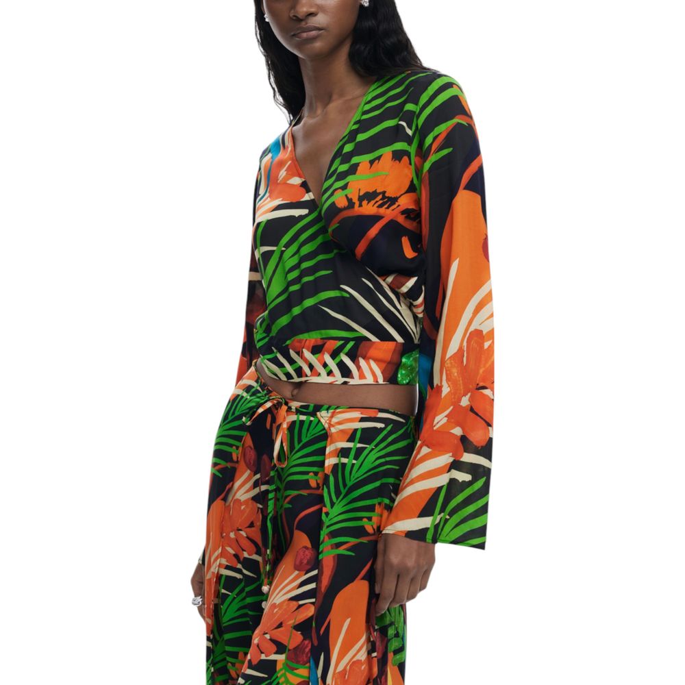 Desigual Schwarzes Viskose-Top