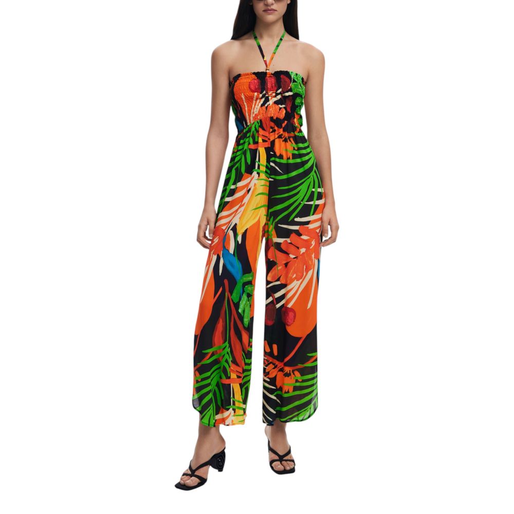 Desigual Schwarzer Viskose-Overall