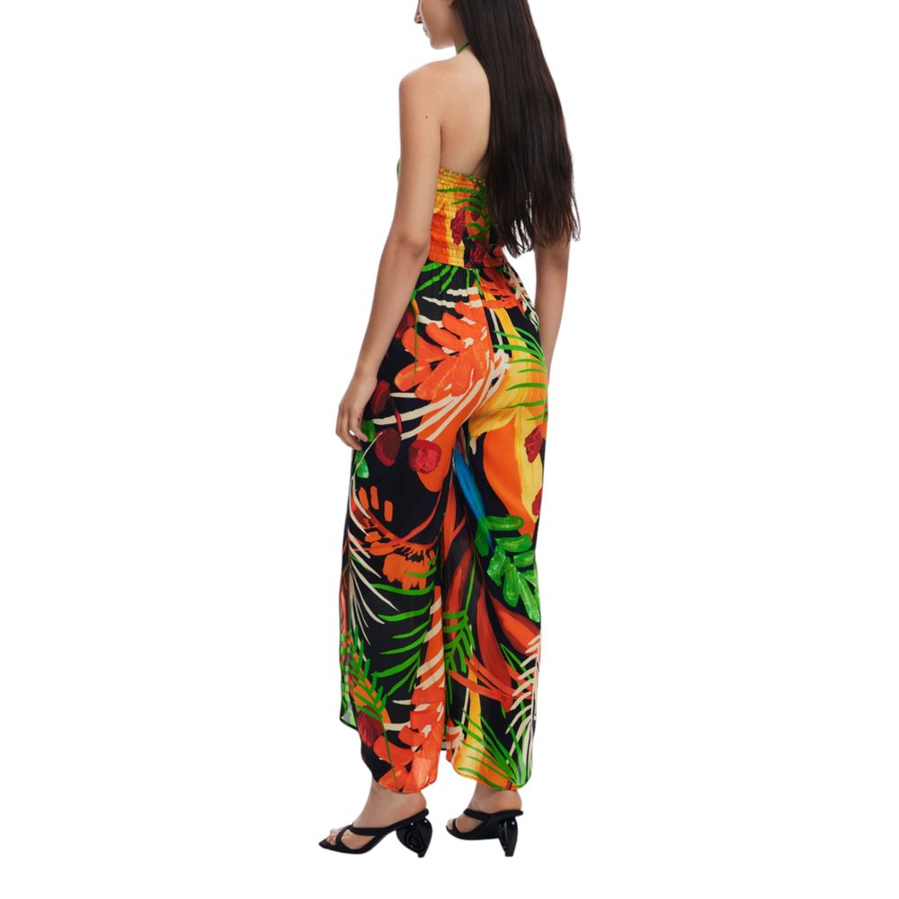 Desigual Schwarzer Viskose-Overall