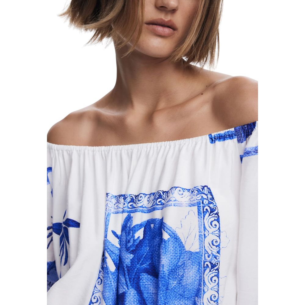 Desigual Weißer Viskose-Overall