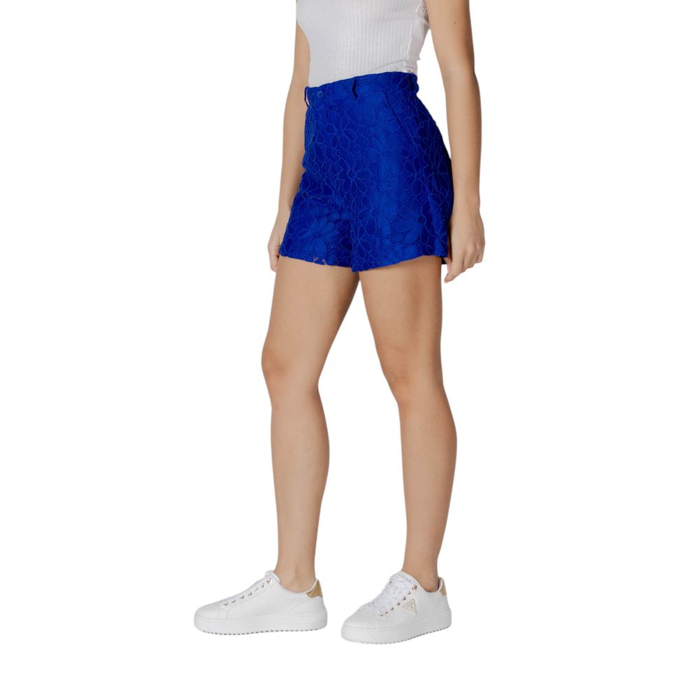 Desigual Blau Polyester Kurz