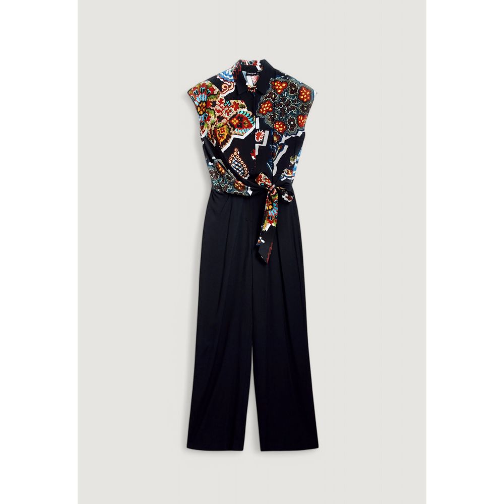 Desigual Schwarzer Viskose-Overall