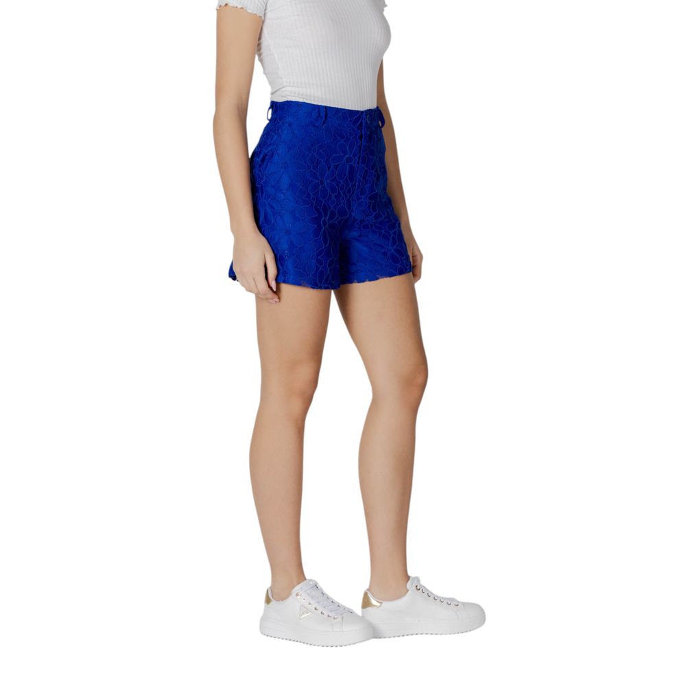 Desigual Blau Polyester Kurz