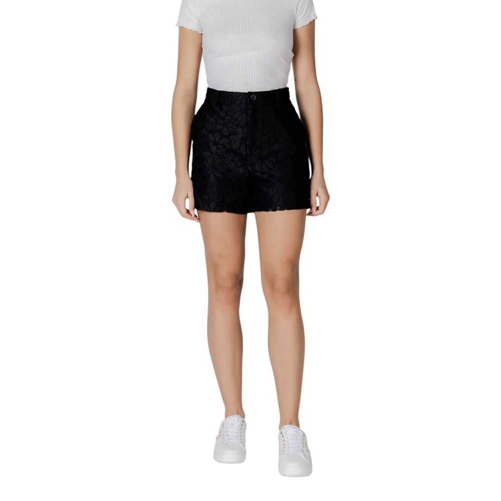 Desigual Schwarzes Polyester kurz