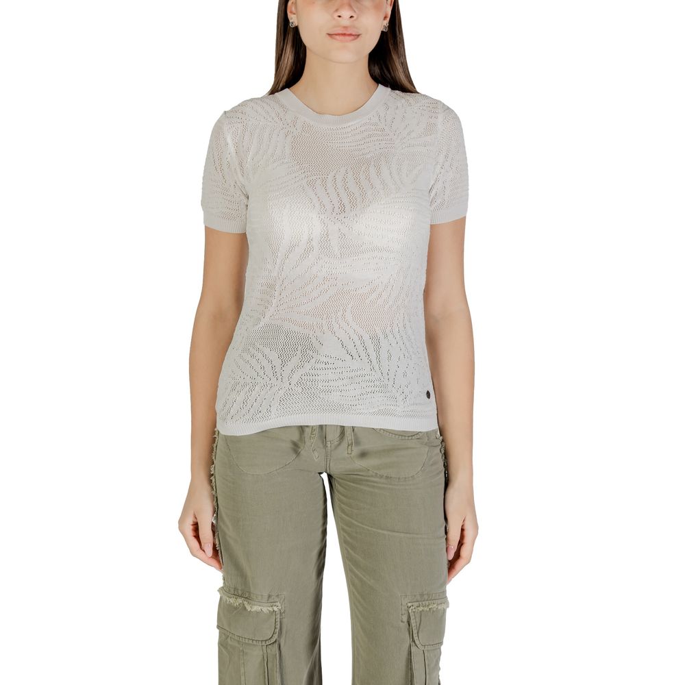 Desigual Weißes T-Shirt aus Viskose