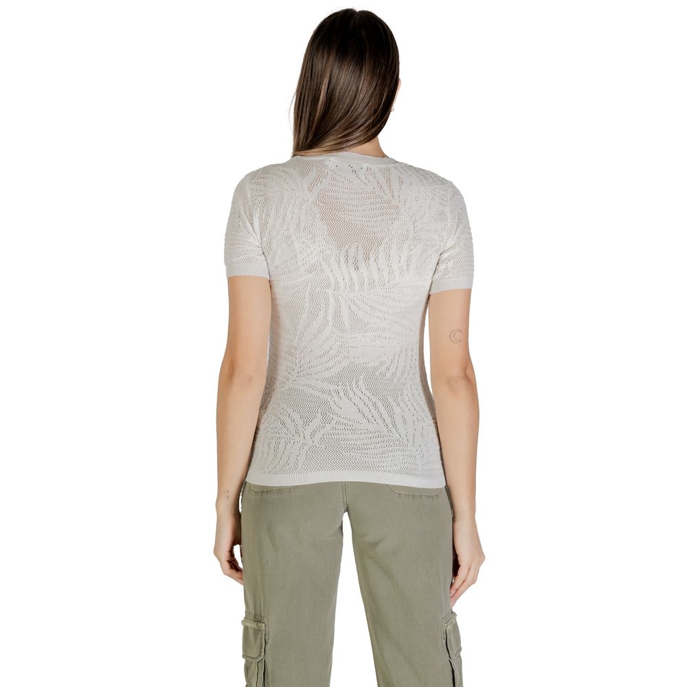 Desigual Weißes T-Shirt aus Viskose