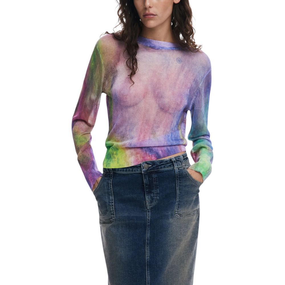 Desigual Lila Viskose Sportbekleidung
