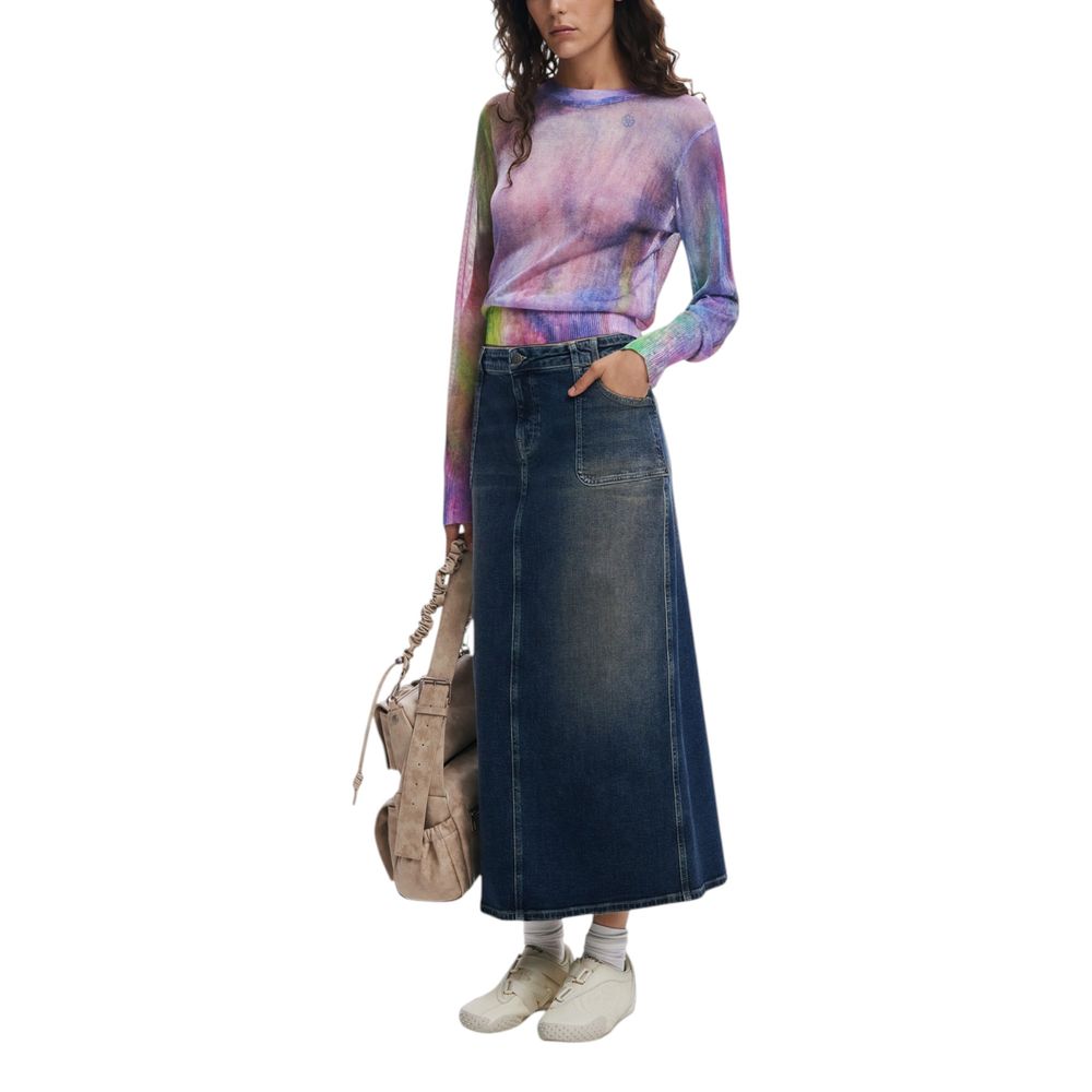 Desigual Lila Viskose Sportbekleidung