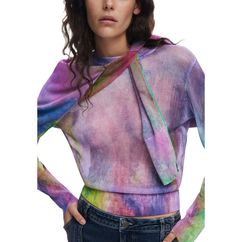 Desigual Lila Viskose Sportbekleidung
