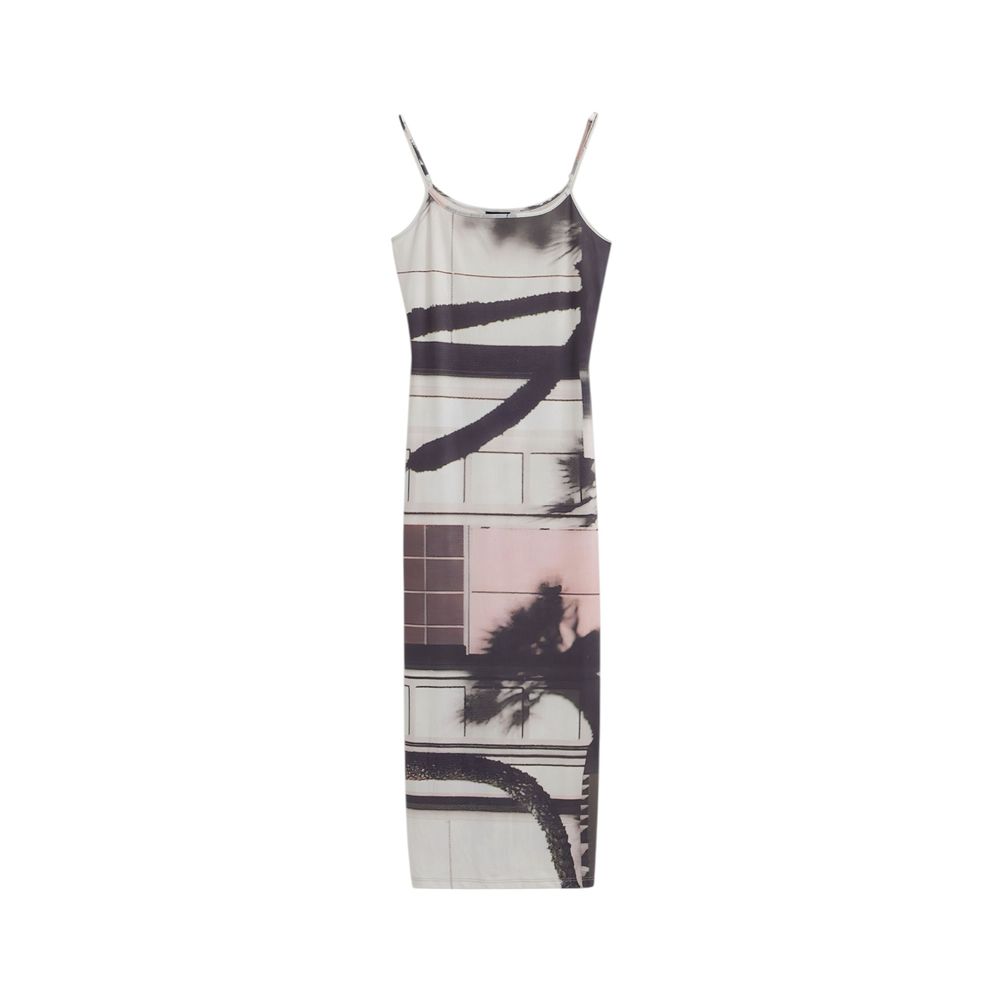 Desigual Beige Polyester Lang