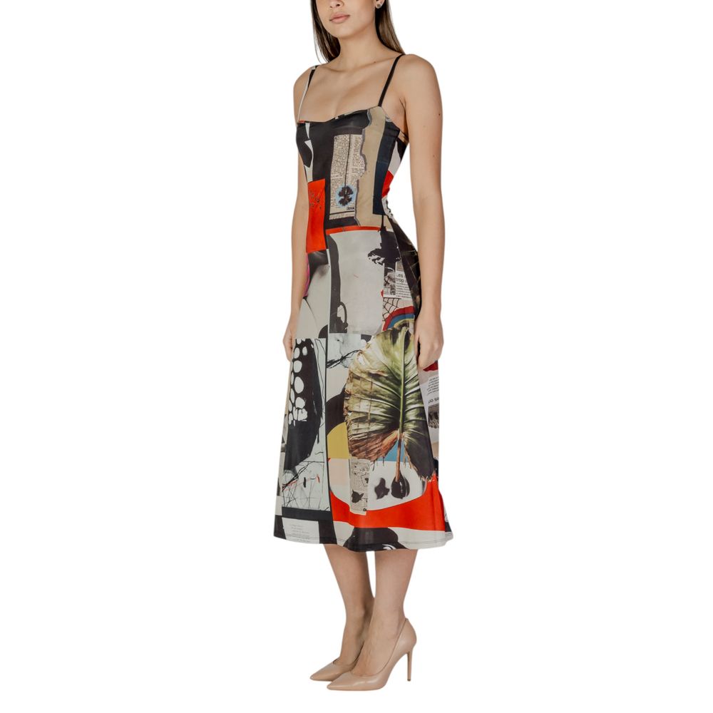 Desigual Rotes Polyester Lang
