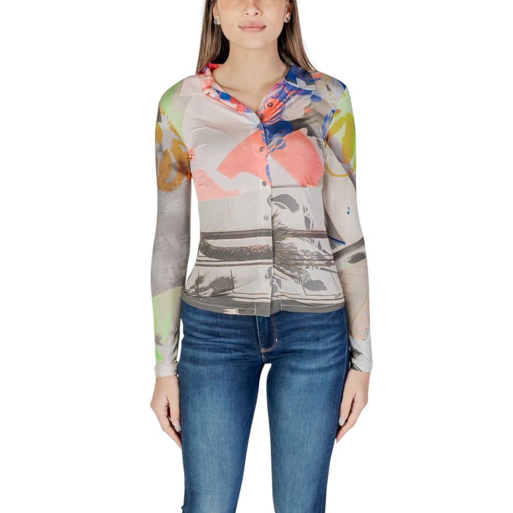 Desigual Mehrfarbiges Polyester-Hemd