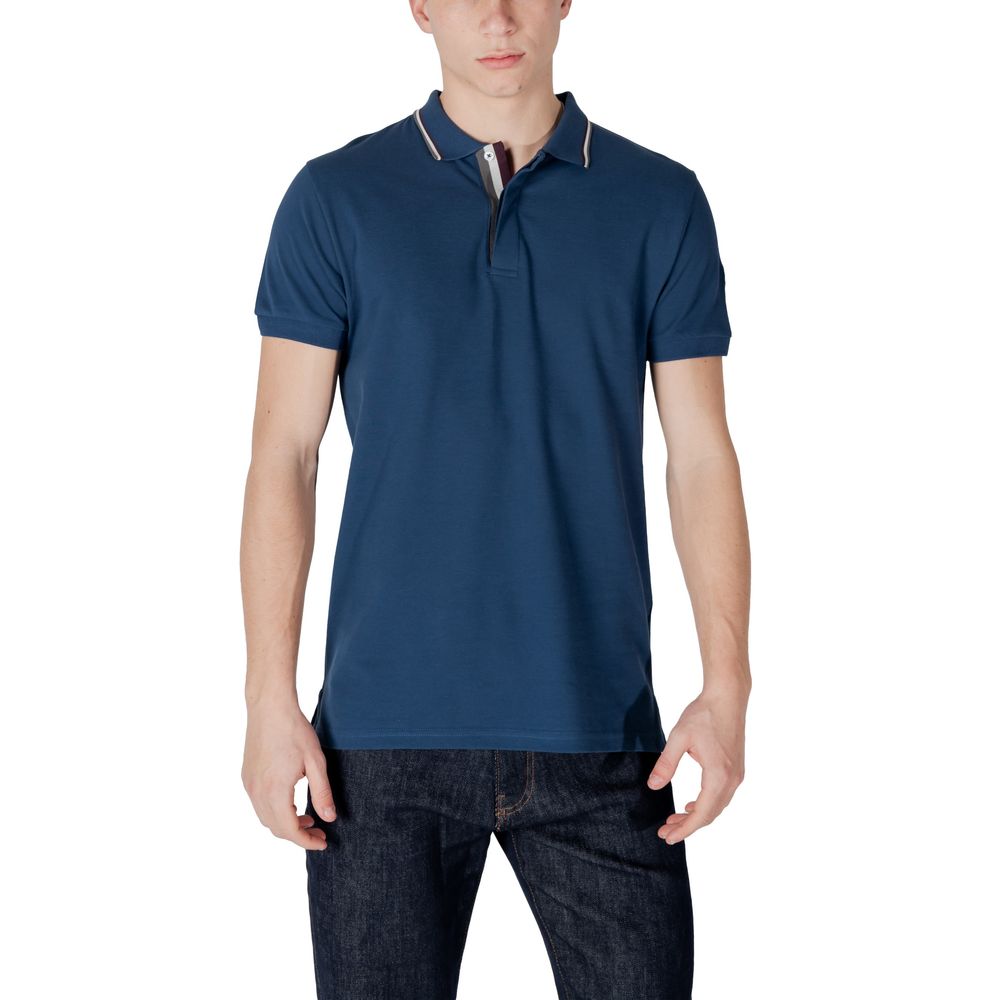 Colmar Originals Blaues Baumwoll-Poloshirt