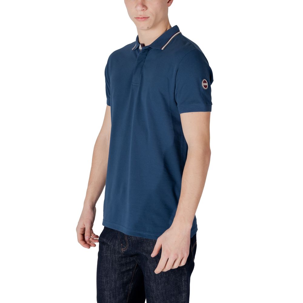Colmar Originals Blaues Baumwoll-Poloshirt