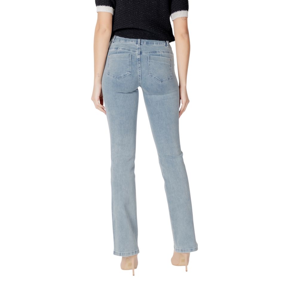Morgan De Toi Blaue Slim Fit Jeans aus Baumwolle