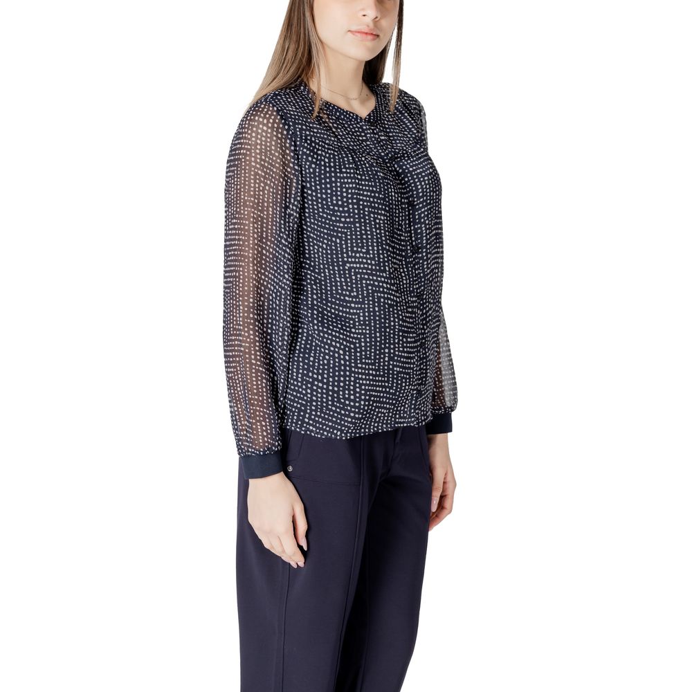 Street One Blaue Polyester-Bluse