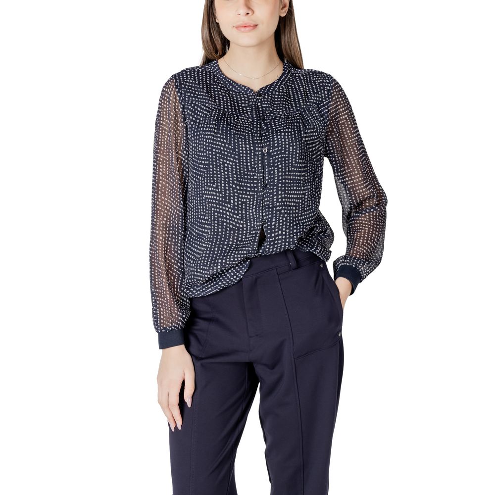 Street One Blaue Polyester-Bluse