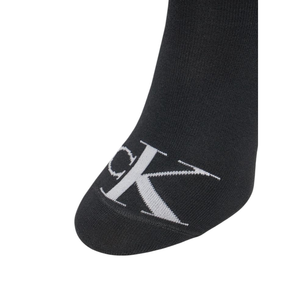 Calvin Klein Jeans Schwarze Baumwollsocke