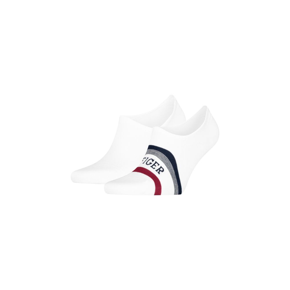 Tommy Hilfiger Weiße Baumwollsocke