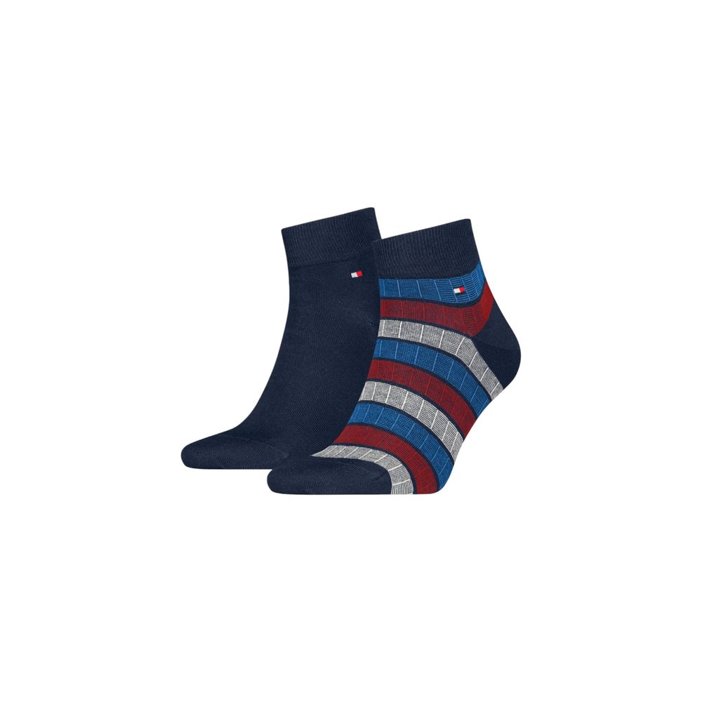Tommy Hilfiger Blaue Baumwollsocke
