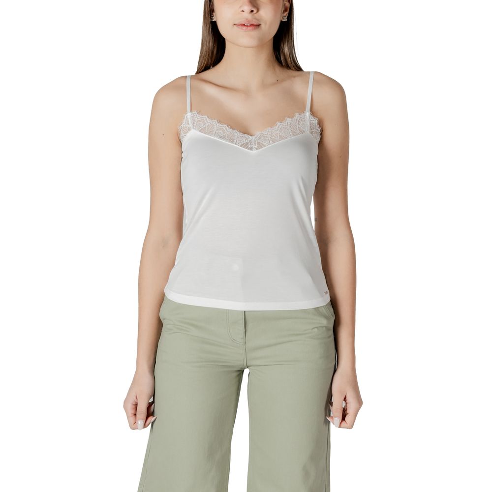 Morgan De Toi Weißes Modal-Tank-Top