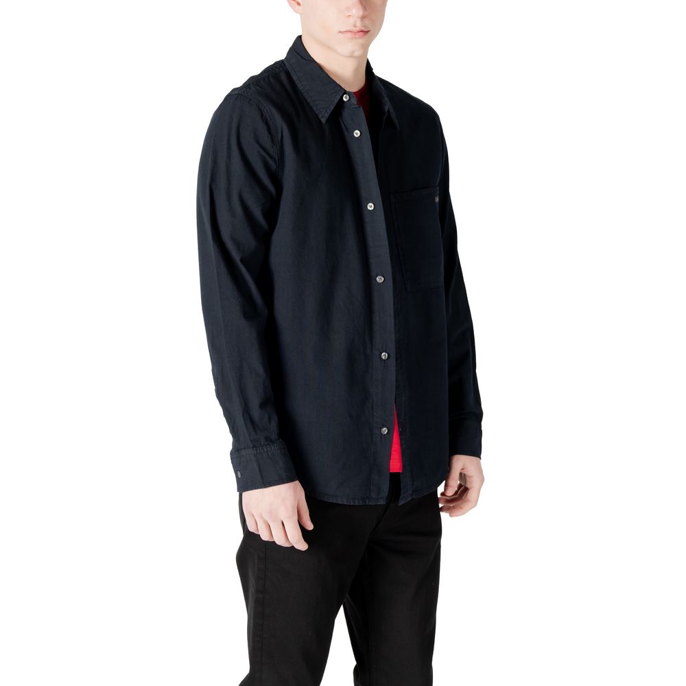 Calvin Klein Jeans Schwarzes Baumwollhemd