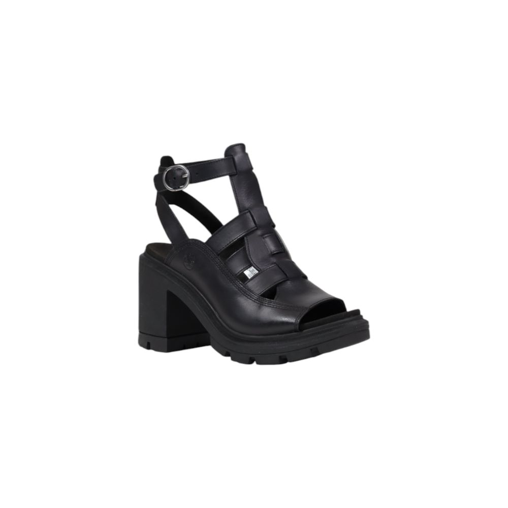 Timberland Schwarze Leder-Sandale