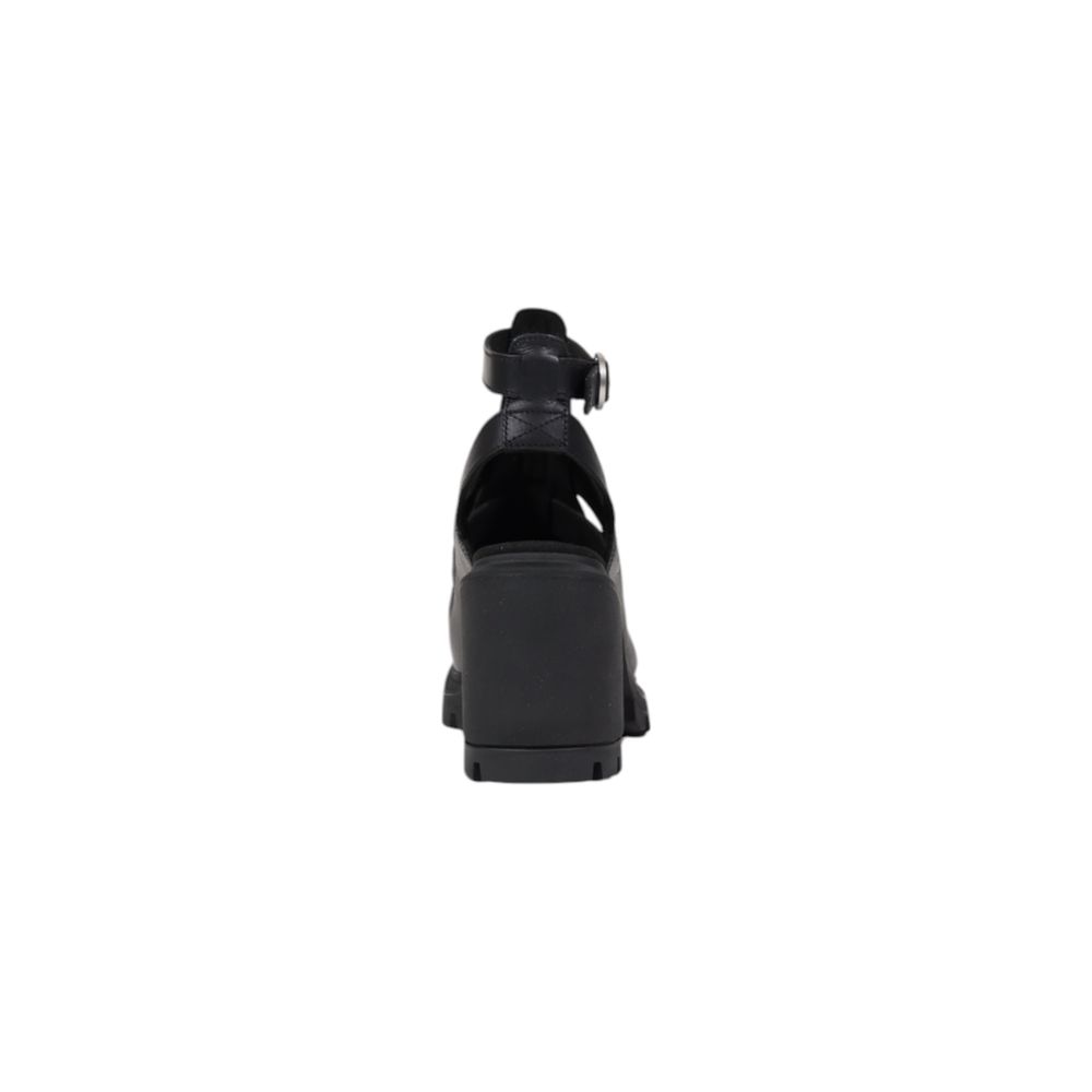 Timberland Schwarze Leder-Sandale