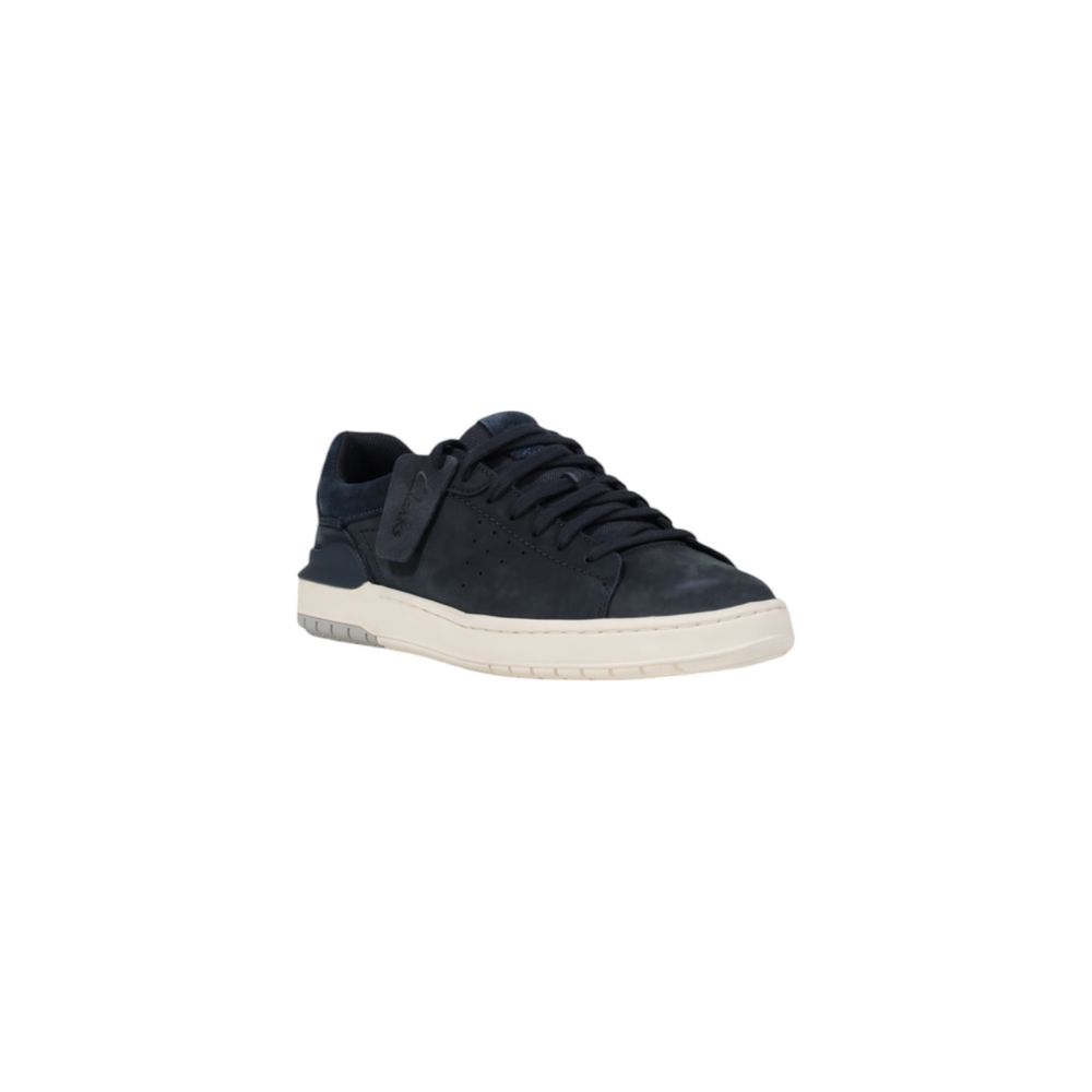 Clarks Blaue Nubukleder Sneaker