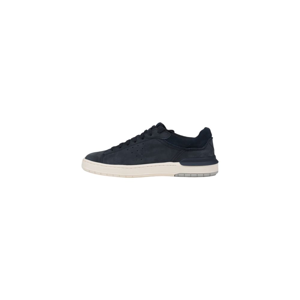 Clarks Blaue Nubukleder Sneaker