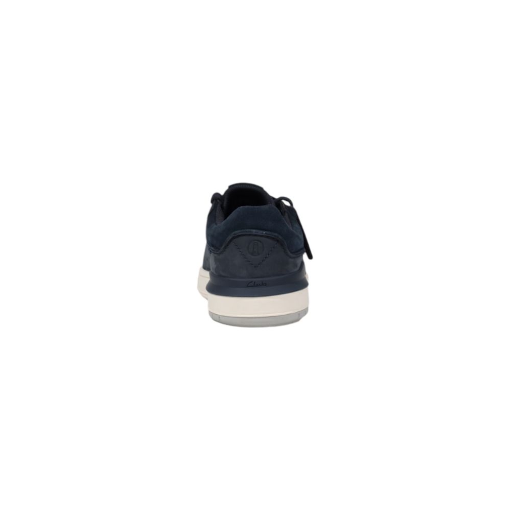 Clarks Blaue Nubukleder Sneaker