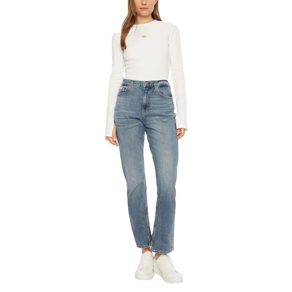 Calvin Klein Jeans Blaue Slim Fit Jeans aus Baumwolle