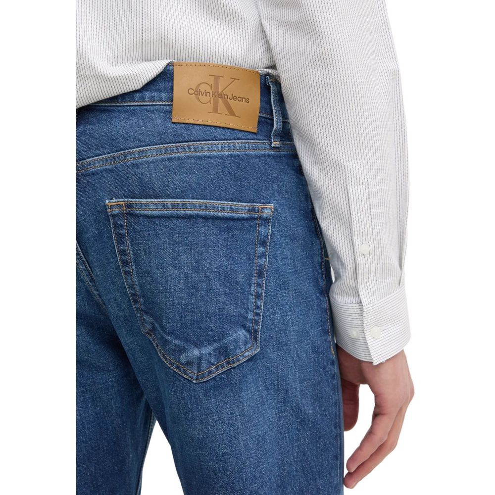 Calvin Klein Jeans Relaxed Fit Jeans aus blauer Baumwolle