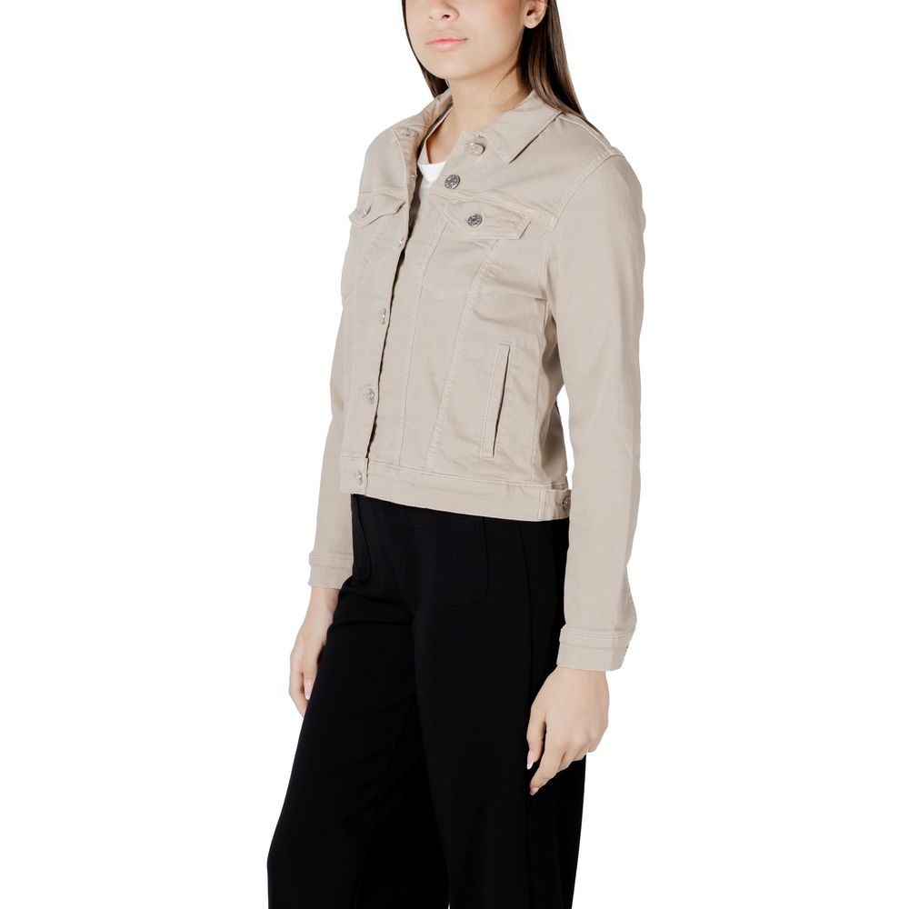 Street One Beige Baumwolle Jacken &amp