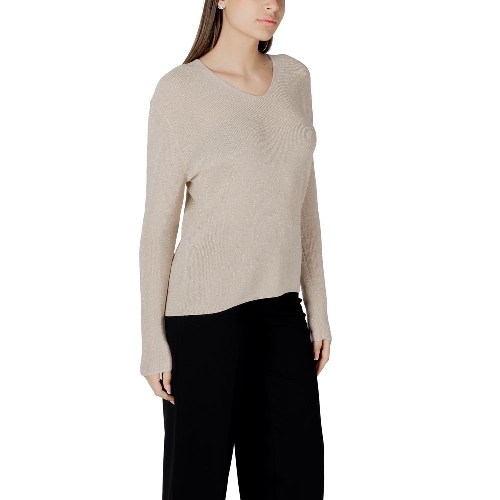 Street One Goldener Baumwoll-Sweatshirt