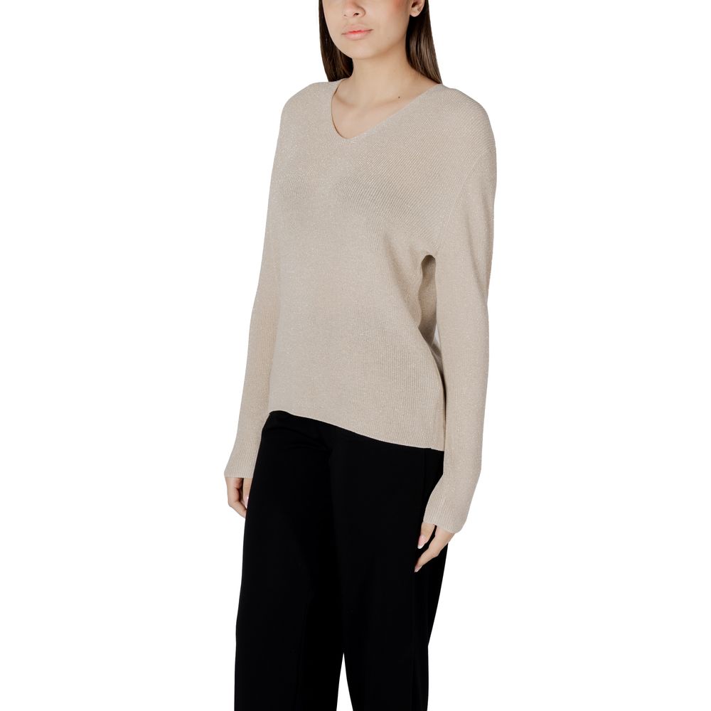 Street One Goldener Baumwoll-Sweatshirt