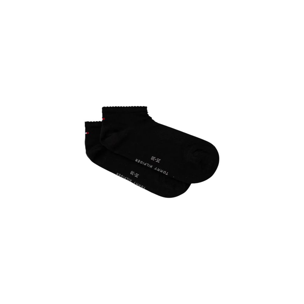 Tommy Hilfiger Schwarze Lyocell-Socke