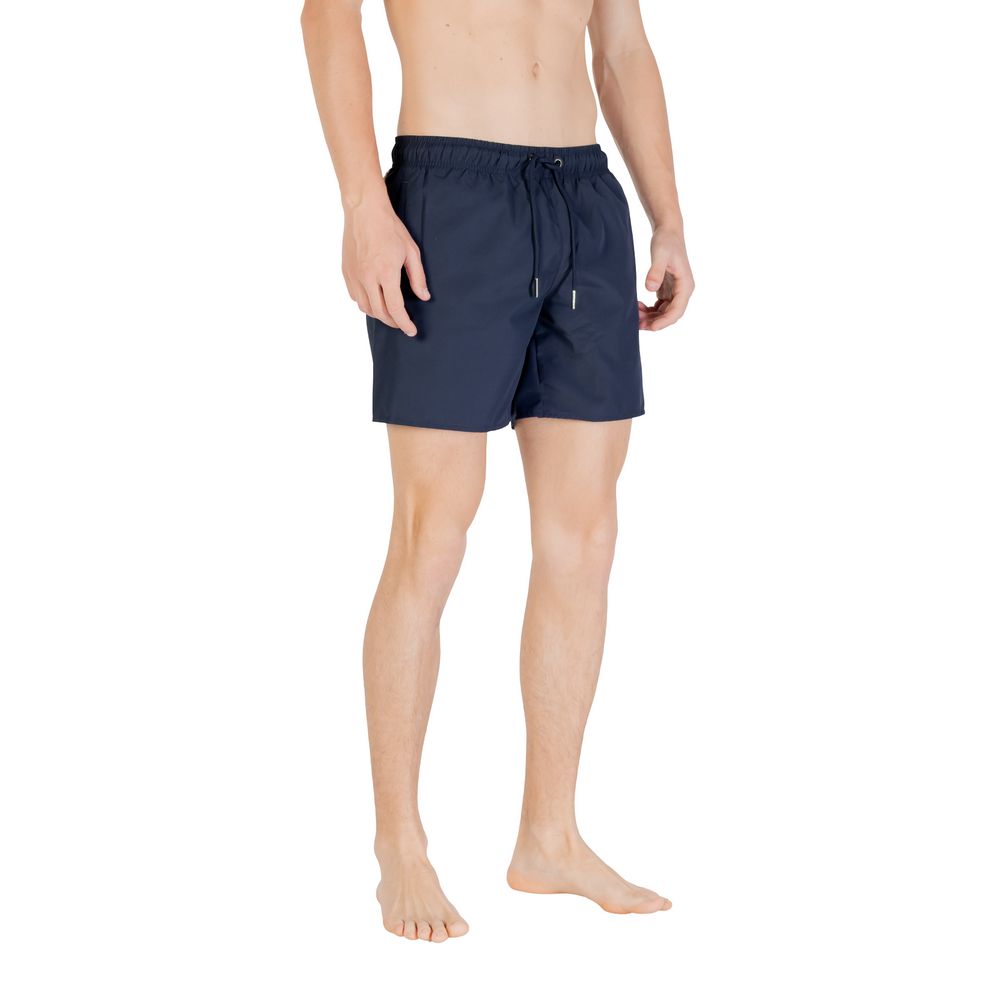 Colmar Originals Blaue Polyester-Badeshorts